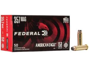 Federal American Eagle 357 Magnum Ammo 158 Grain Jacketed Soft Point