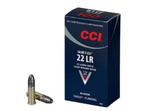 CCI Quiet 22LR Ammo 40 Grain Round Nose Of 5000 Rounds