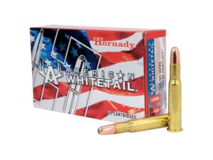 Hornady American Whitetail 30-30 Winchester Ammo 150 Grain Hornady Interlock Jacketed Soft Point Box of 1000