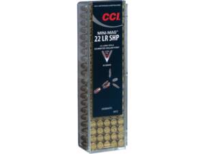 CCI Mini-Mag 22LR Ammo 40 Grain Fragmenting Hollow Point Of 5000 Rounds