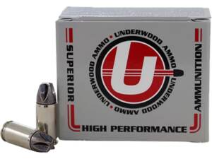 Underwood Platinum Edition Xtreme Defender 380 ACP Ammo 68 Grain Lehigh Xtreme Defense Lead Free Box of 1000