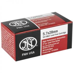 1000 Rounds Of Federal FNH USA 5.7x28mm Ammo 27 Grain Green Tip Hollow Point