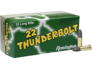 Remington Thunderbolt 22LR Ammo 40 Grain Round Nose Of 5000 Rounds