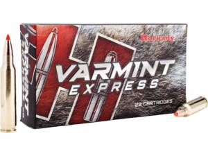 Hornady Varmint Express 223 Remington Ammo 55 Grain Hornady V-Max Polymer Tip of 1000