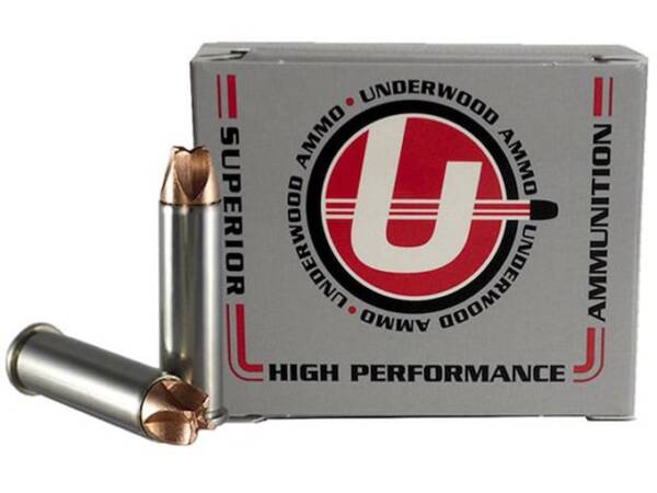 Underwood Xtreme Hunter 357 Magnum Ammo 120 Grain Lehigh Xtreme Defense Fluted Lead Free Box of 1000
