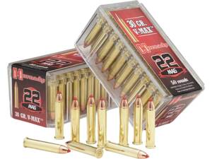Hornady Varmint Express 22 Winchester Magnum Rimfire (WMR) Ammo 30 Grain Polymer Tip