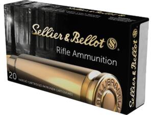 Sellier & Bellot 6.5 Creedmoor Ammo 156 Grain Jacketed Soft Point Box of 500