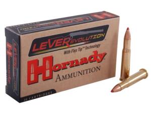 Hornady LEVERevolution 30-30 Winchester Ammo 160 Grain Hornady FTX Polymer Tip Box of 1000