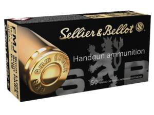 Sellier & Bellot 9mm Luger Ammo 115 Grain Full Metal Jacket