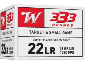 Winchester 22LR Ammo 36 Grain Plated Hollow Point Of 5000 Rounds