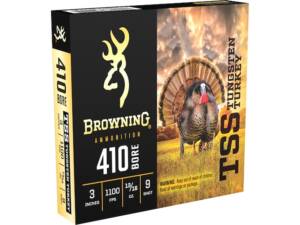 Browning TSS Turkey 410 Ammo 3 9 Tungsten Shot 1316 oz Box of 5