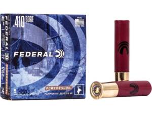 Federal Power-Shok 410 Hollow Point Rifled Slug 2-12 14oz Box of 5