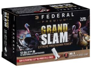 Federal Premium Grand Slam Turkey 12 Gauge Copper Plated Lead Ammo
