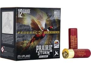 Federal Premium Prairie Storm 12 Gauge Copper Plated Lead Ammo