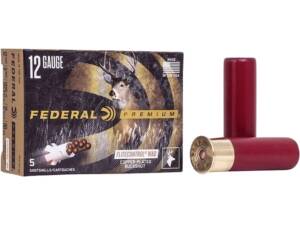 Federal Premium Vital-Shok 12 Gauge Buckshot Ammo 3 with Flitecontrol Wad