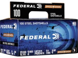 Federal Speed-Shok Waterfowl 12 Gauge Steel Ammo
