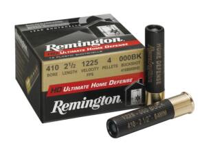 Remington HD Ultimate Home Defense 410 Buckshot Ammo 2-12