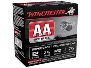 Winchester AA Super Sport 12 Gauge Steel Ammo