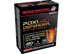Winchester PDX1 Defender Ammunition 410 Bore 3 4 Disks over 13 oz BB Shot