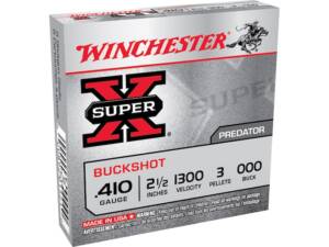 Winchester Super X 410 Buckshot Ammo 2-12