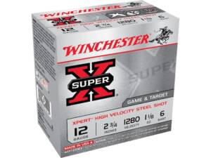 Winchester Xpert Upland Game and Target 12 Gauge Steel Ammo